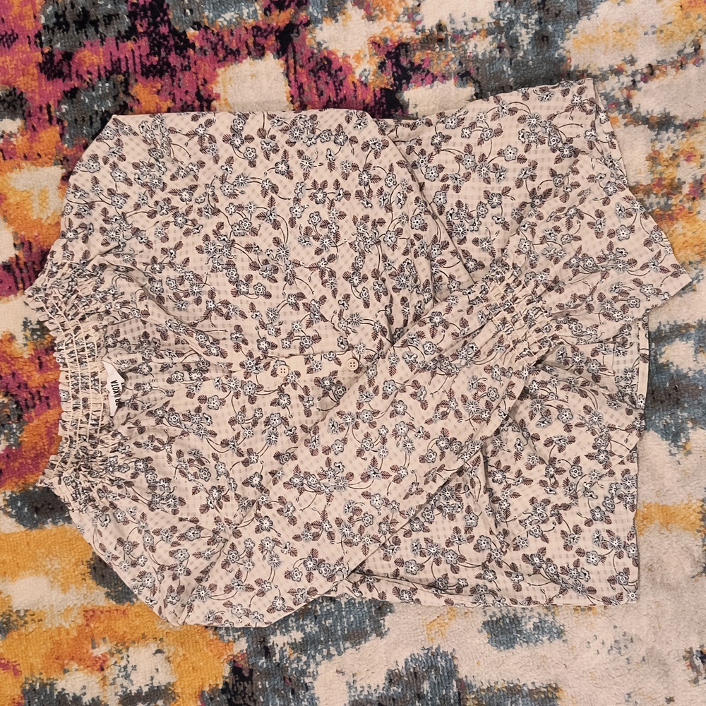 BB Dakota Top Floral Boho Cottagecore Indie